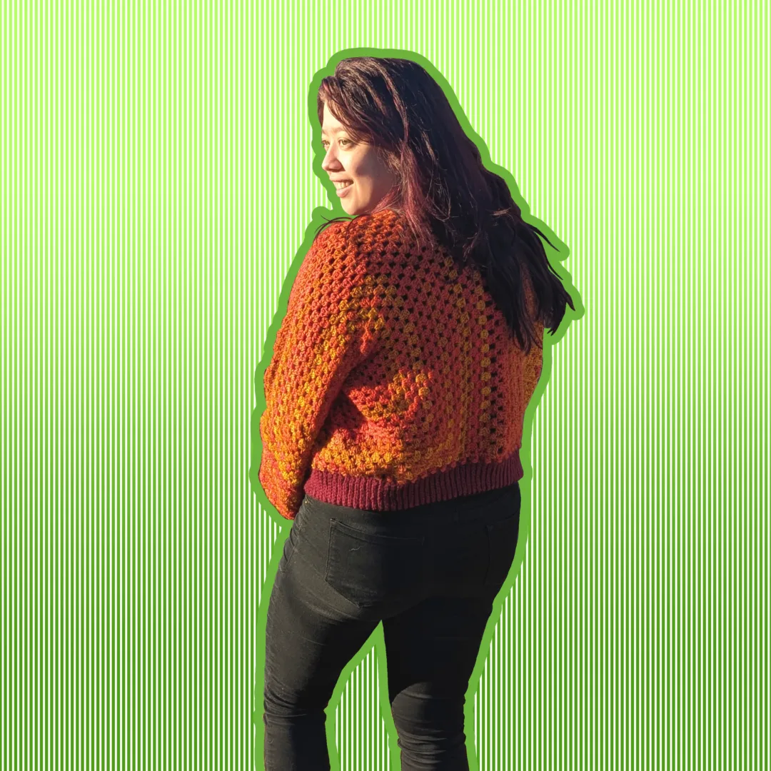 Hexagon Cardigan - Image 2