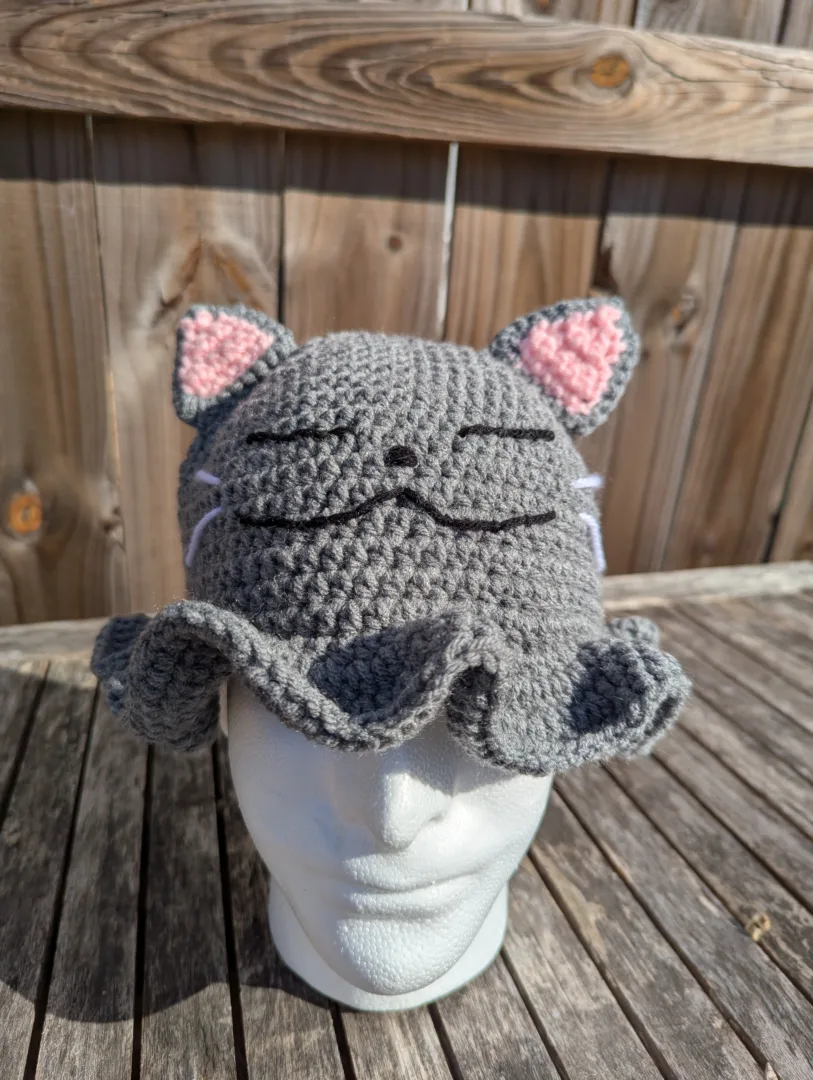 Sleepy Cat Bucket Hat
