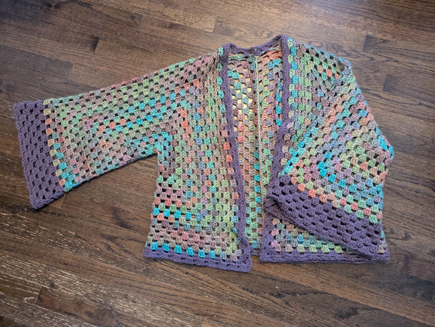 Hexagon Kimono Cardigan - Image 3